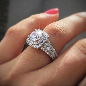 Diamond Engagement Ring Size 6-7-8-9 NEW